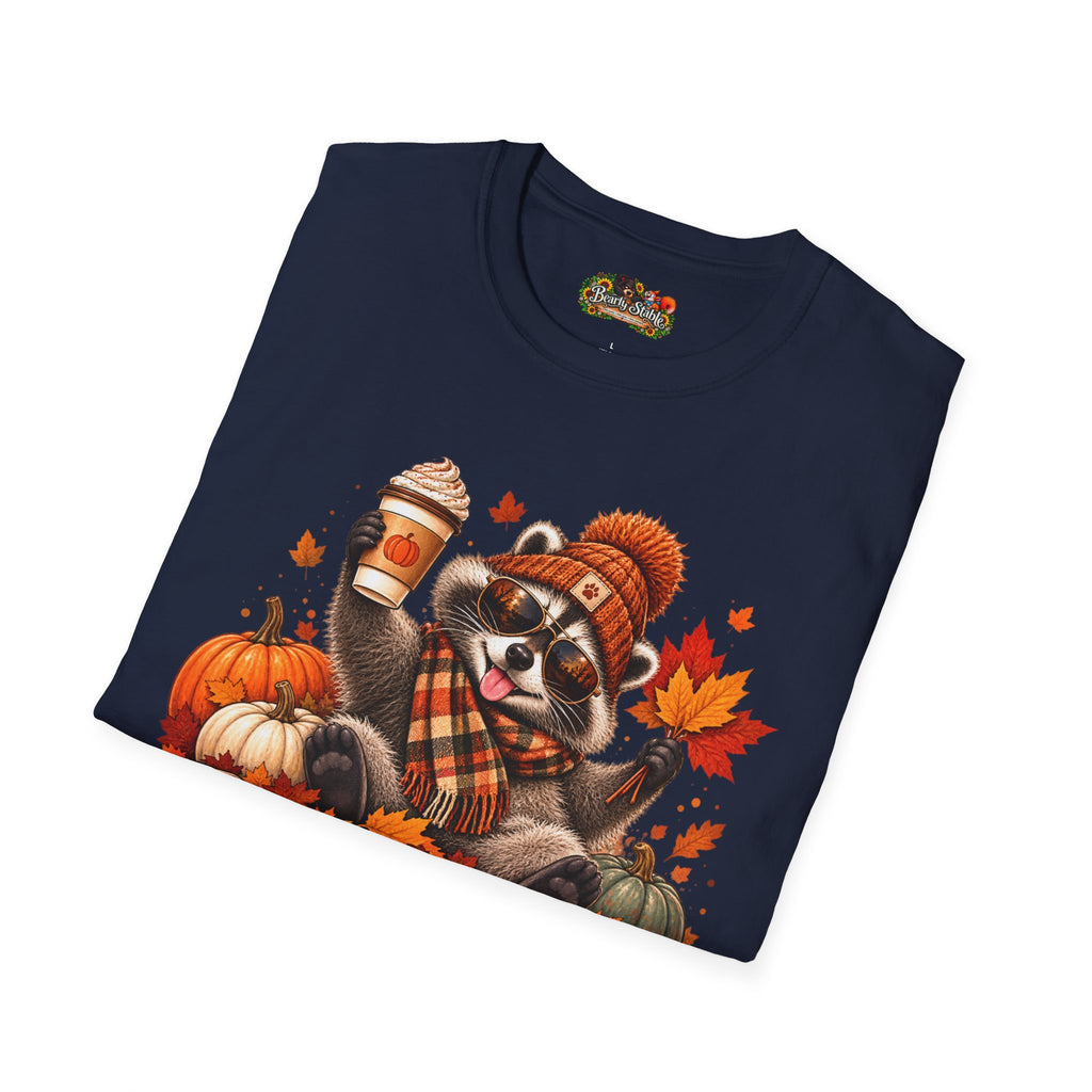 'Tis the Season Raccoon Fall Graphic Tee