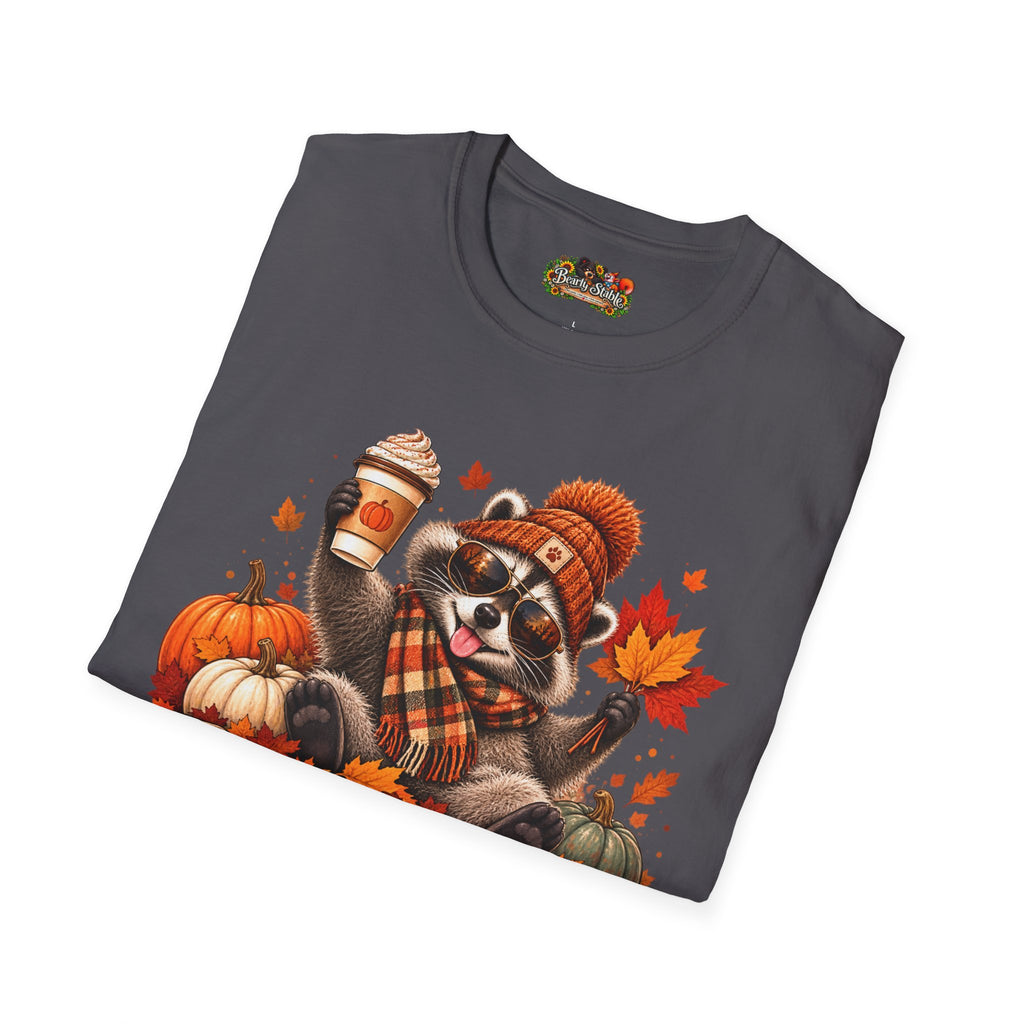 'Tis the Season Raccoon Fall Graphic Tee