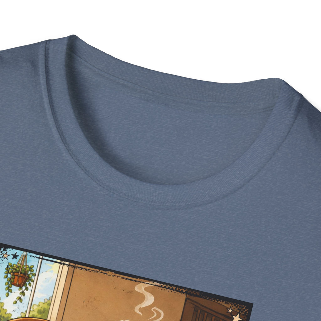 Coffee & Cat T‑Shirt — "You want it WHEN?" Vintage Cozy Mug Tee